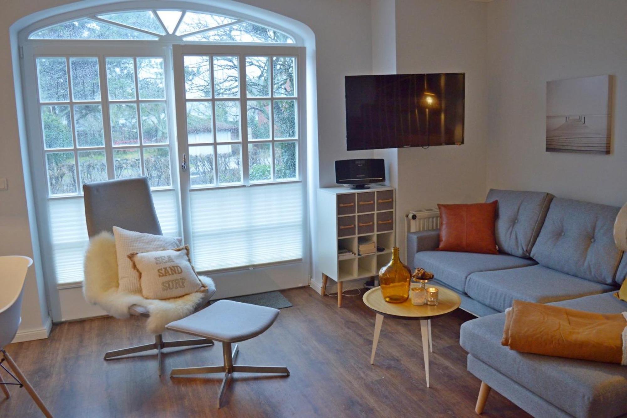 Morderne 3-Zimmerwohnung In Einer Hausscheibe Unter Reet Westerland Extérieur photo
